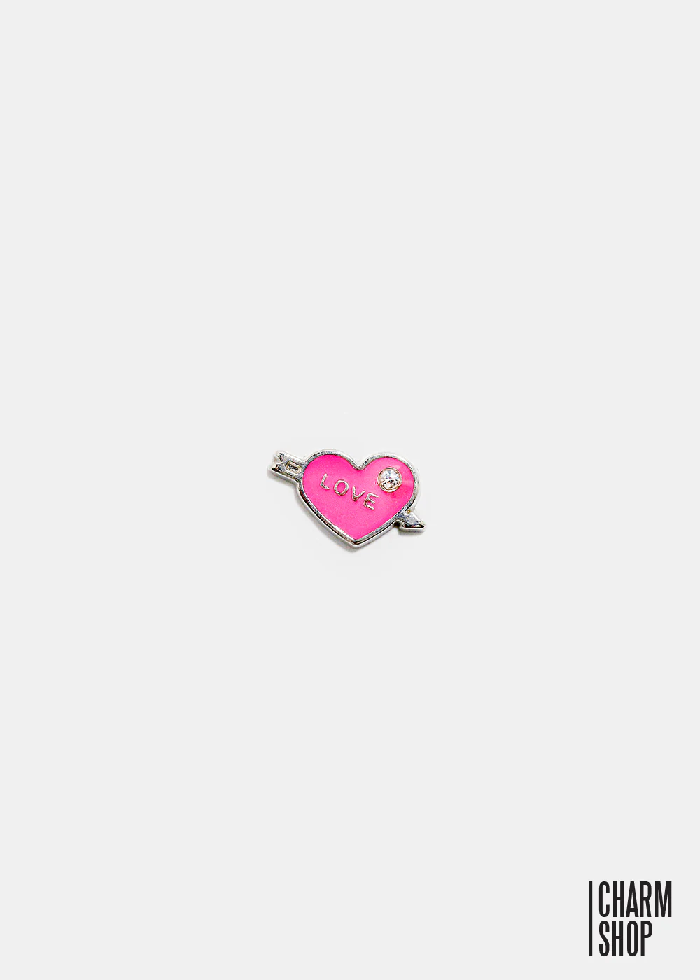 Love with Arrow Locket Charm