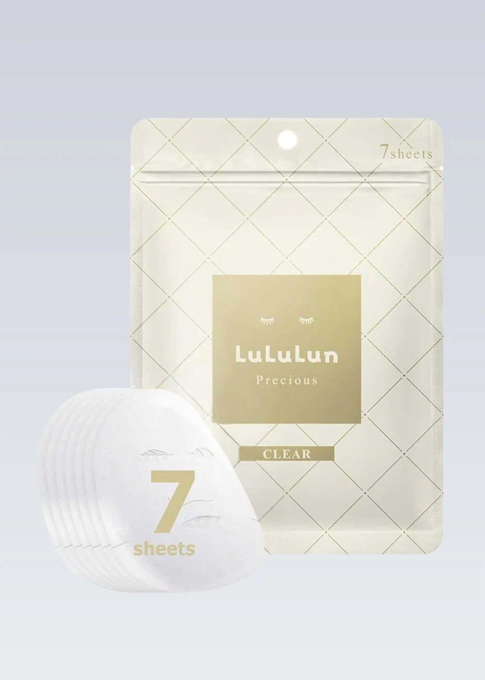 LuLuLun Precious Face Mask Clear (7 Masks)