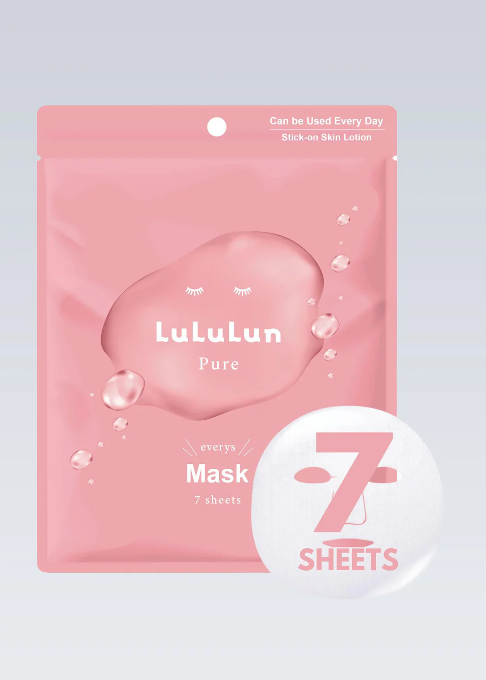 LuLuLun Pure Face Mask Everys (7 Masks)