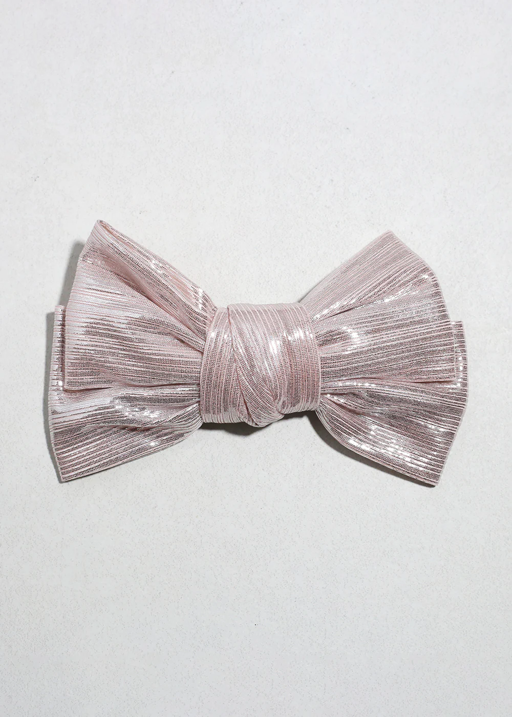Lumière Sheen Bow Hair Clip - Image 4