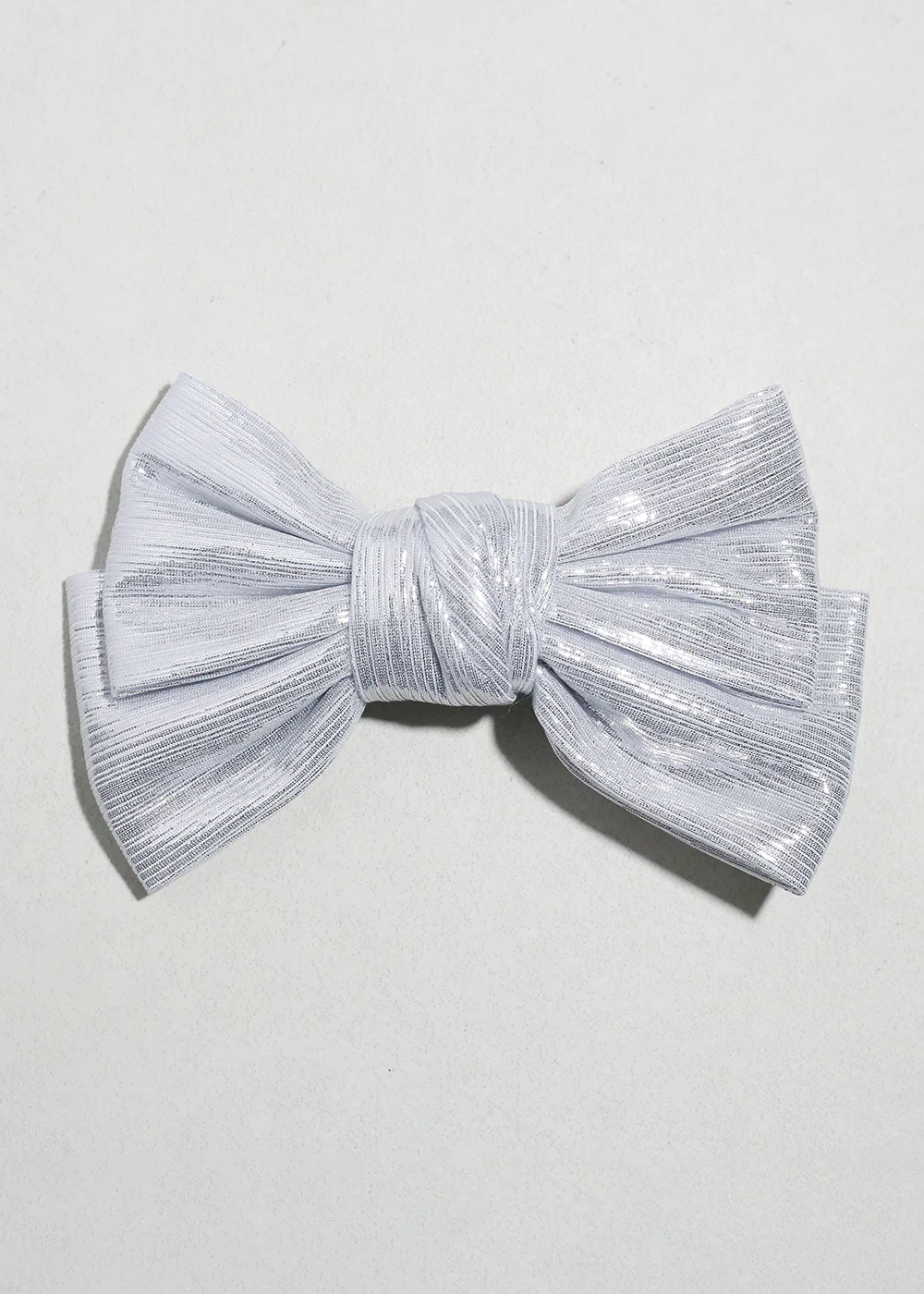 Lumière Sheen Bow Hair Clip - Image 5