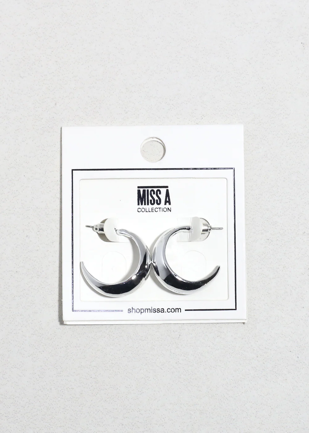 Luna Curve Half Moon Earrings