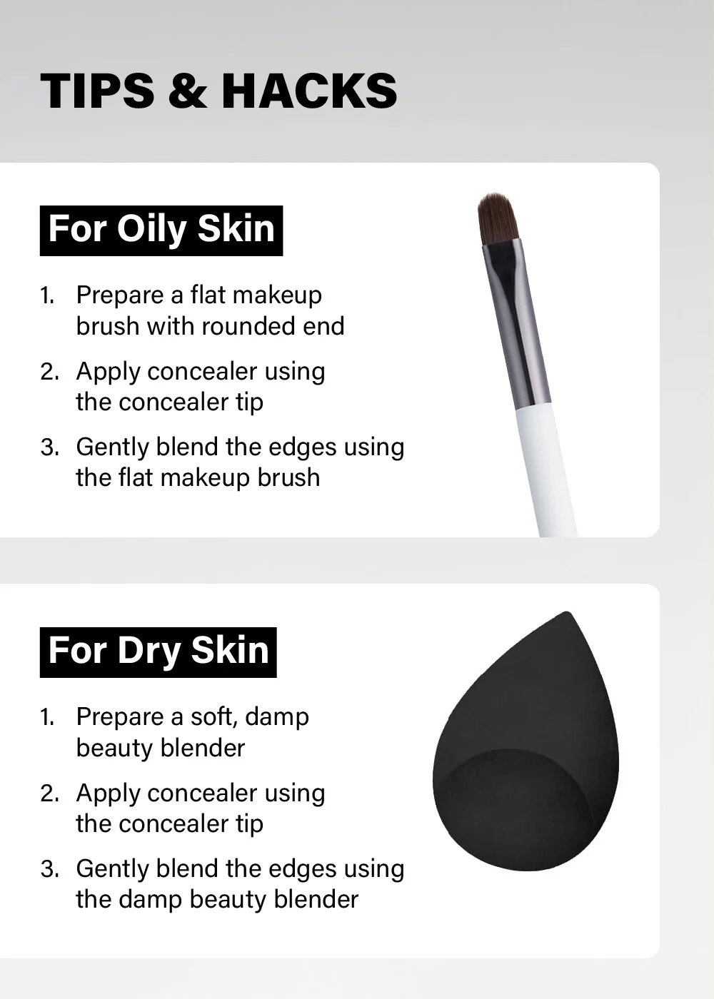 LUNA Long Lasting Tip Concealer Cover-Fit SPF34/PA++ - Image 5
