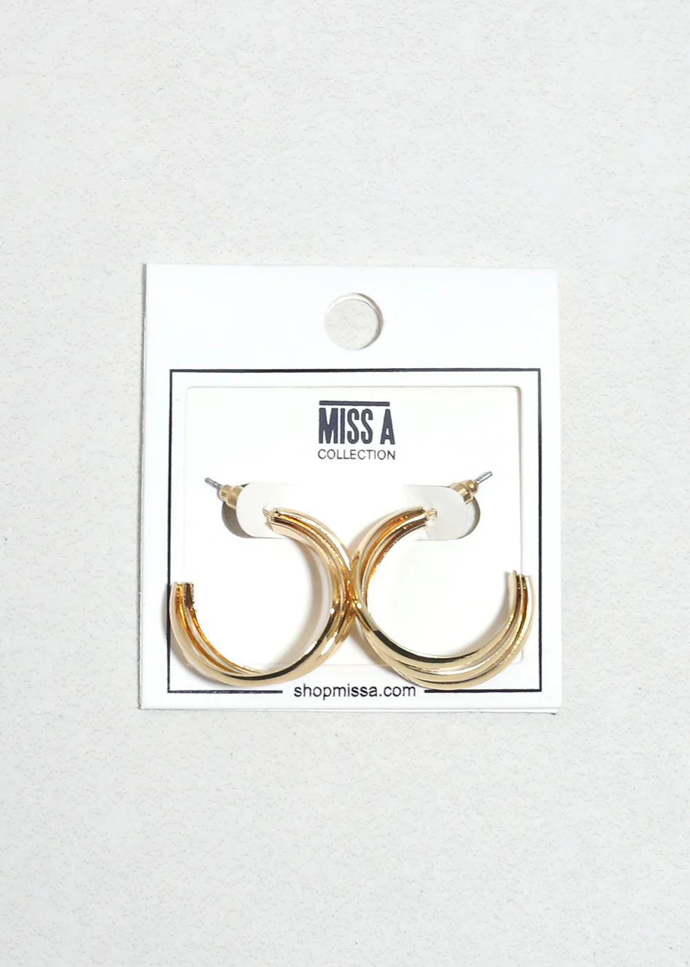 Luxe Layered Hoop Earrings - Image 3