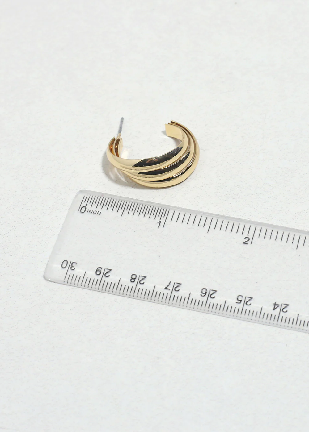 Luxe Layered Hoop Earrings - Image 4