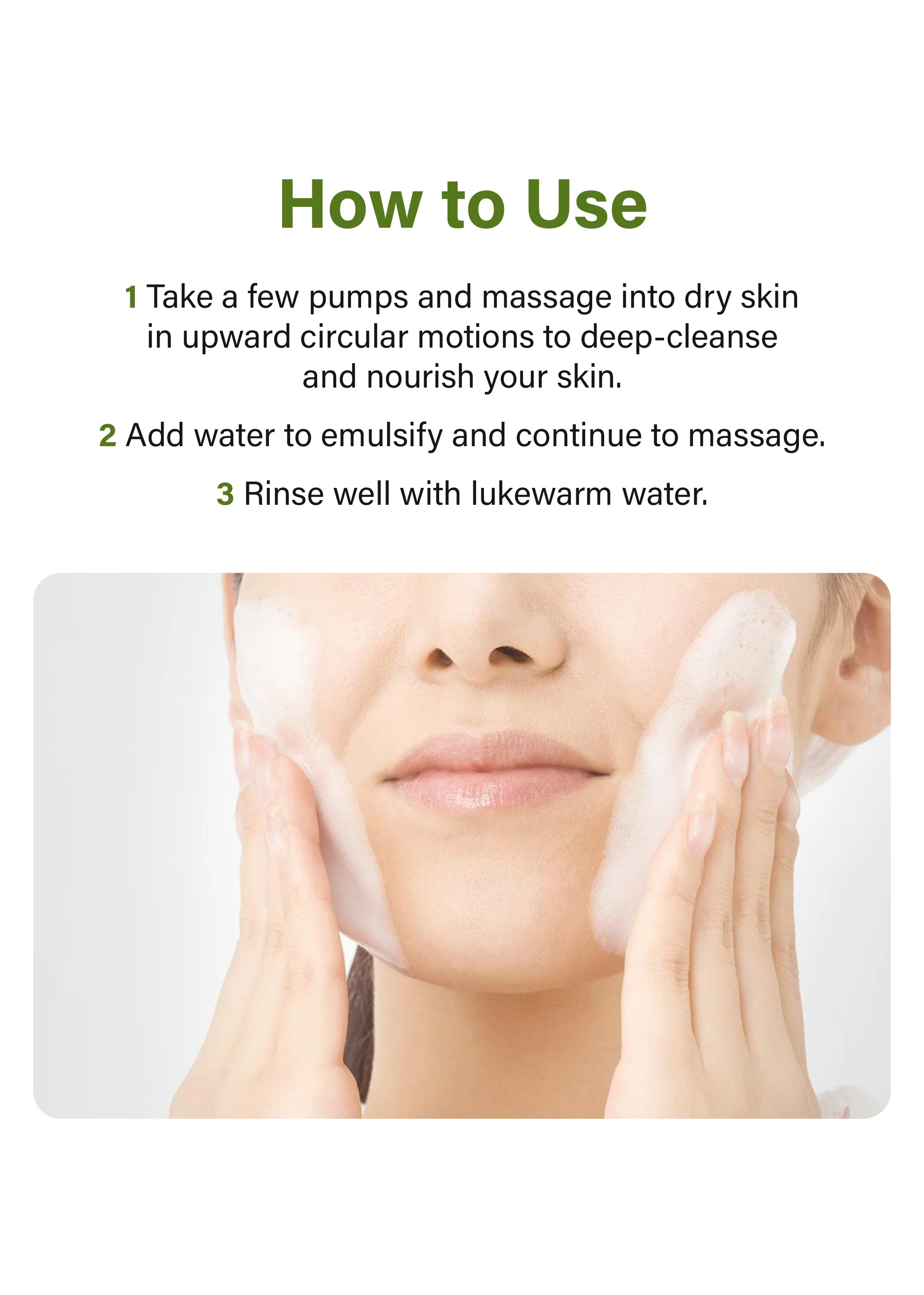 ma:nyo Herb Green Cleansing Oil 200ml - Image 7