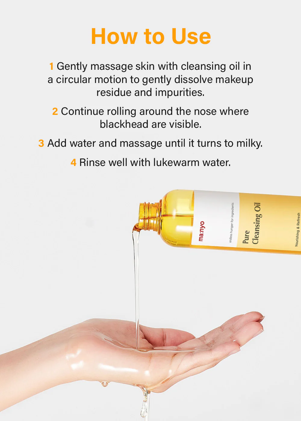 ma:nyo Pure Cleansing Oil 200ml - Image 7