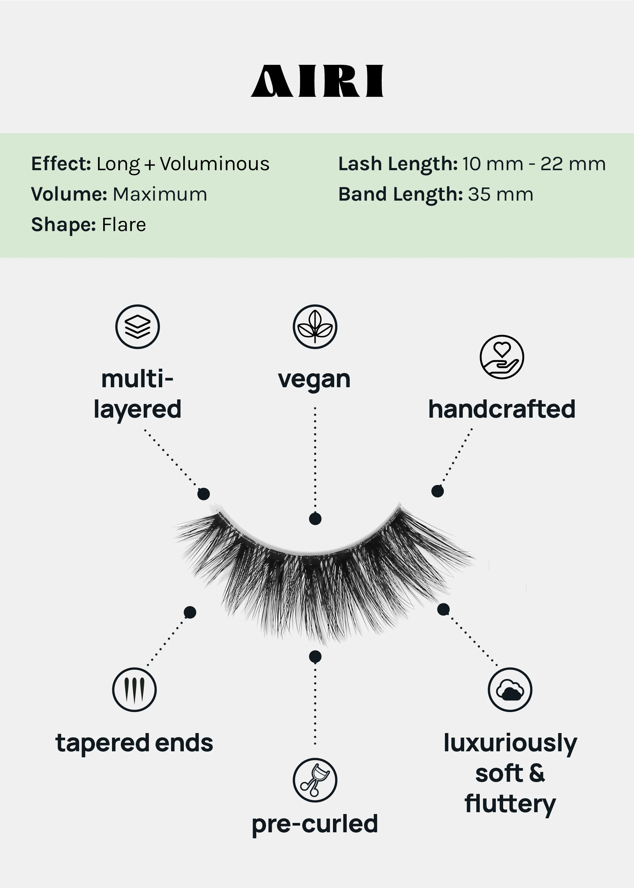 Magical Girl Dramatic Eyelashes – Airi - Image 4