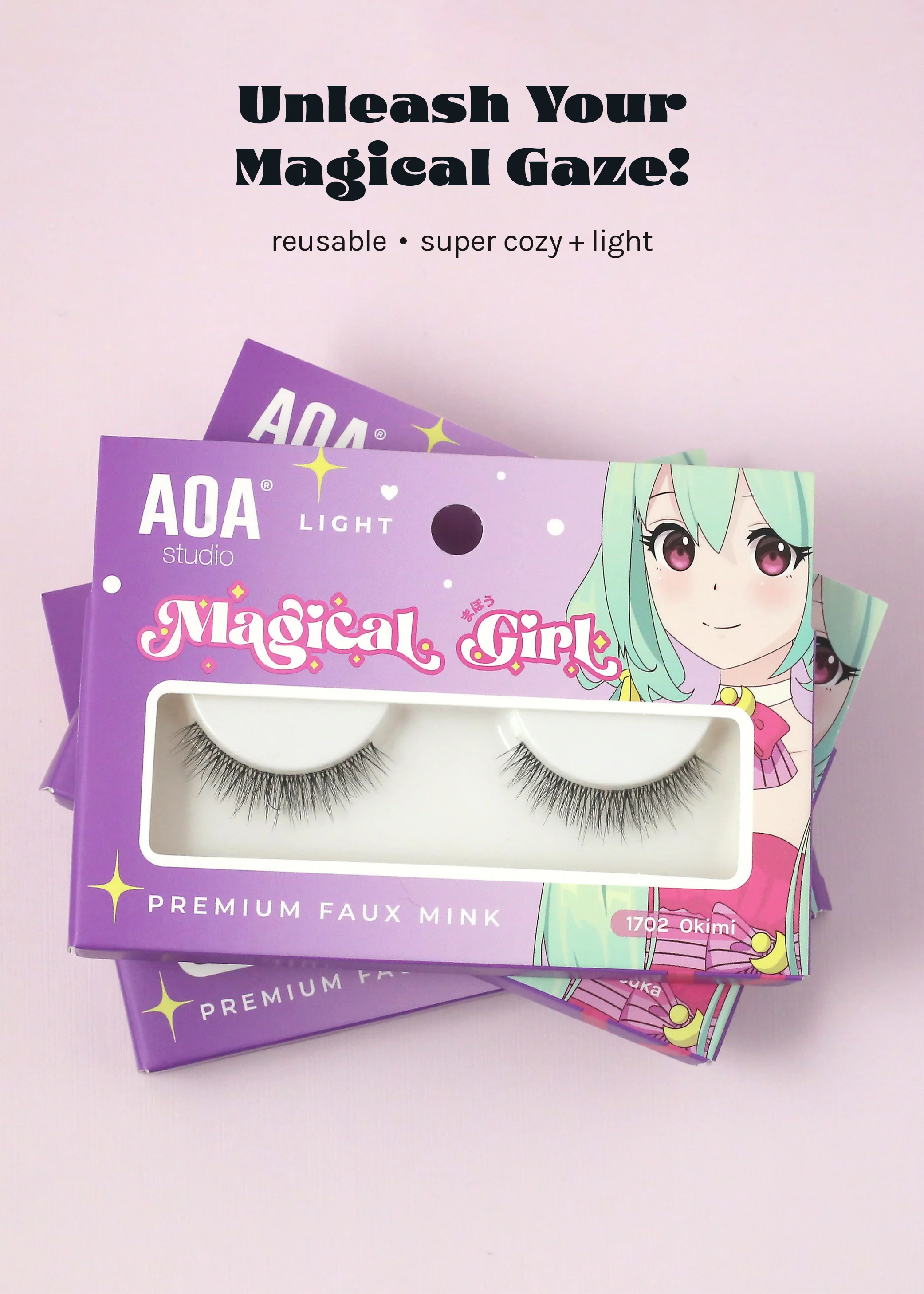 Magical Girl Light Eyelashes – Asuka - Image 5