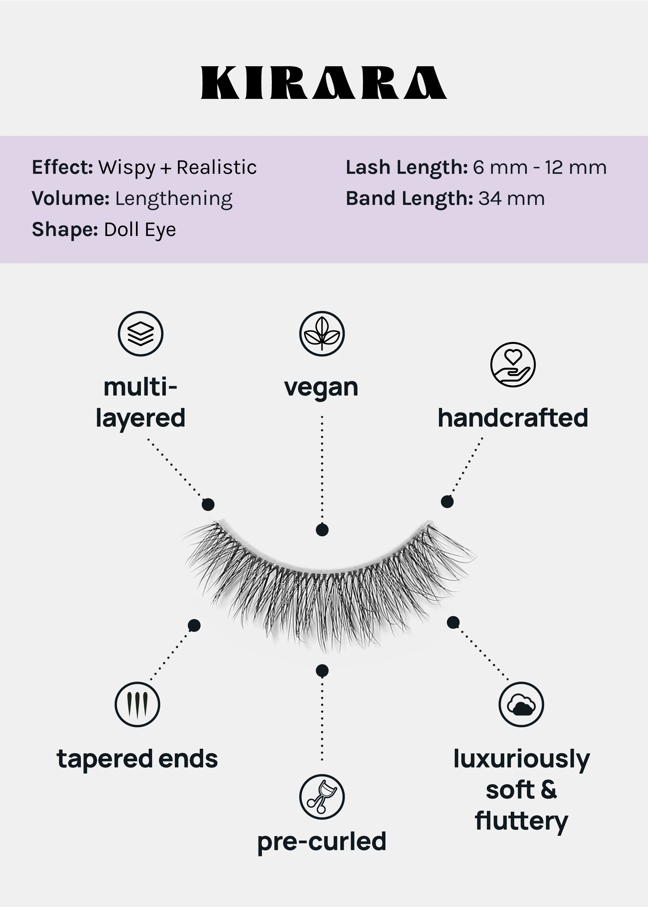 Magical Girl Light Eyelashes – Kirara - Image 4