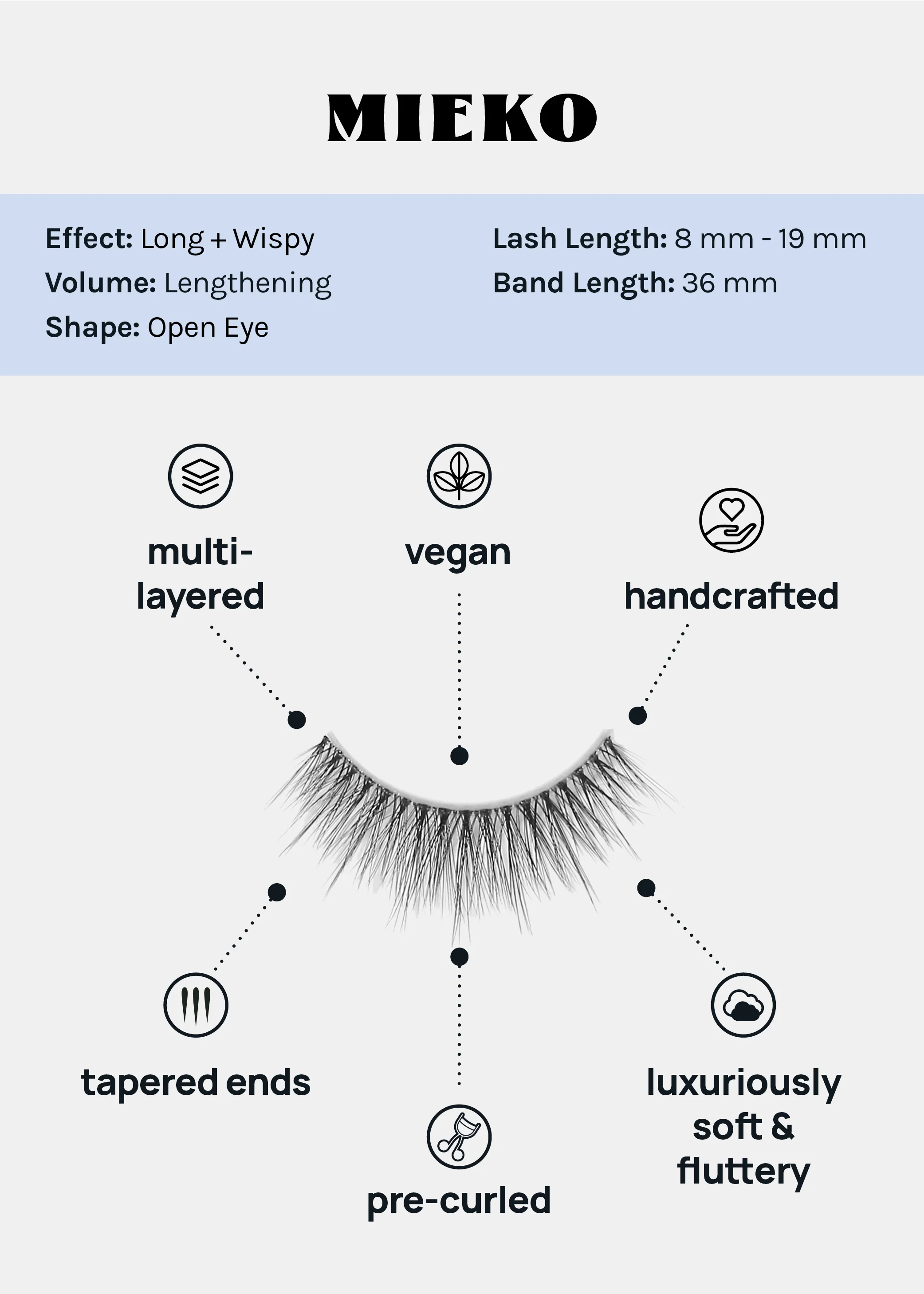 Magical Girl Classic Eyelashes β Mieko - Image 4