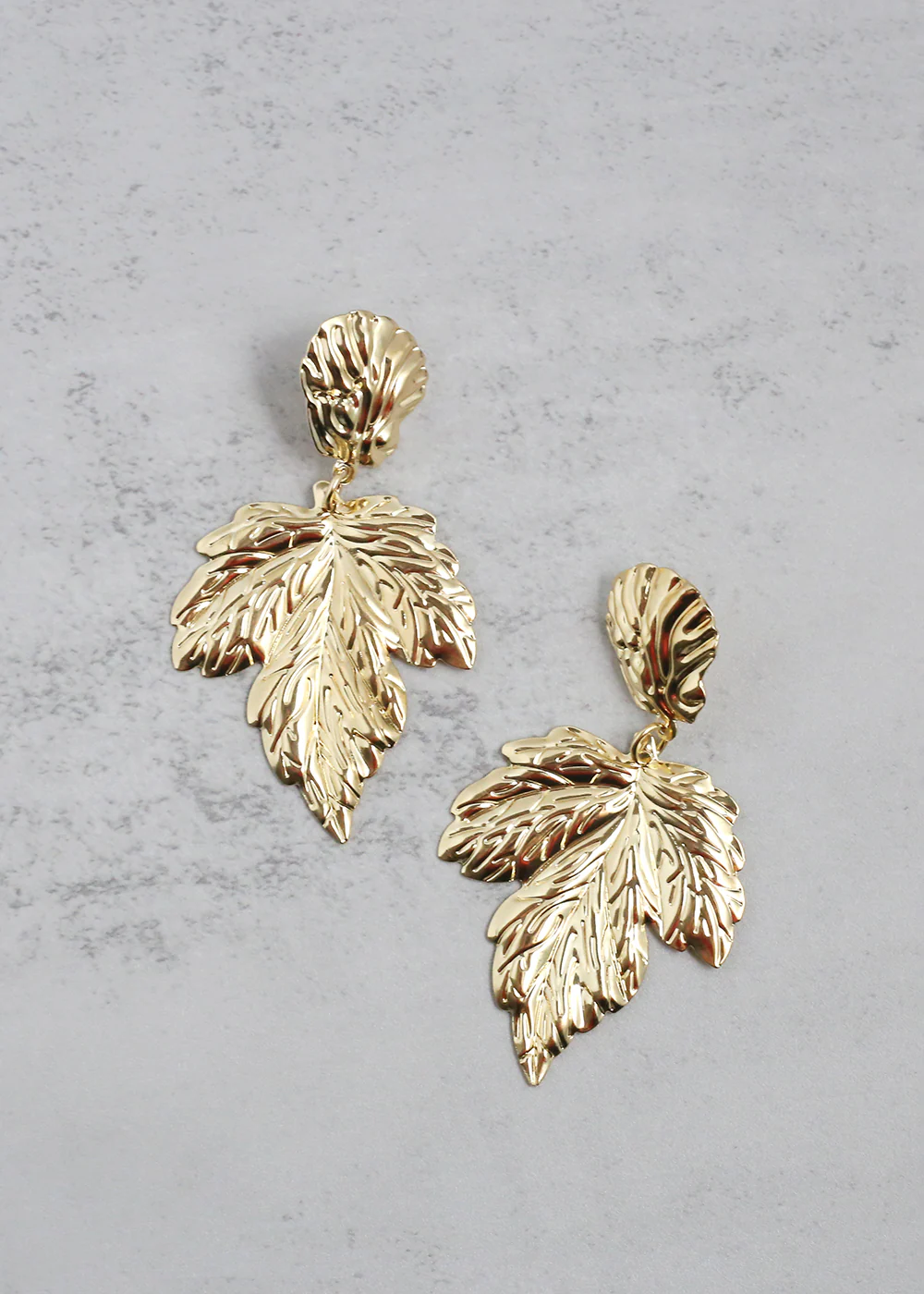 Maple Leaf Dangle Earrings