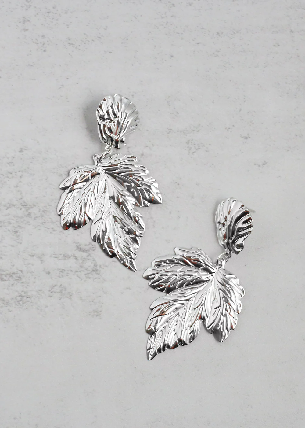 Maple Leaf Dangle Earrings - Image 2