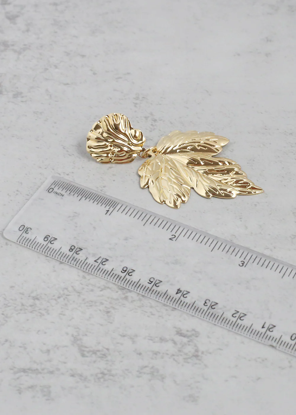 Maple Leaf Dangle Earrings - Image 3