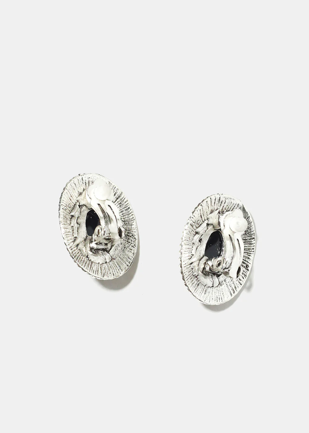 Marble Oval Clip On Earrings - Image 6