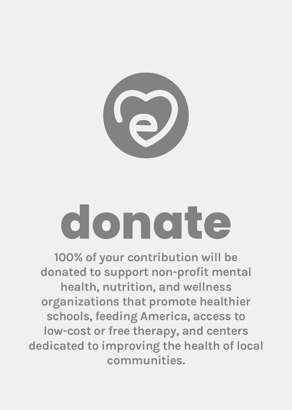 Me Charity: DONATE
