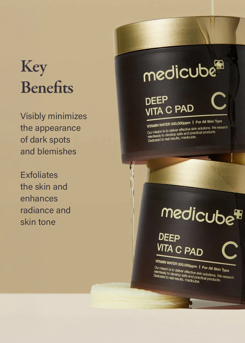medicube Deep Vita C Pad (70 Pads) - Image 3