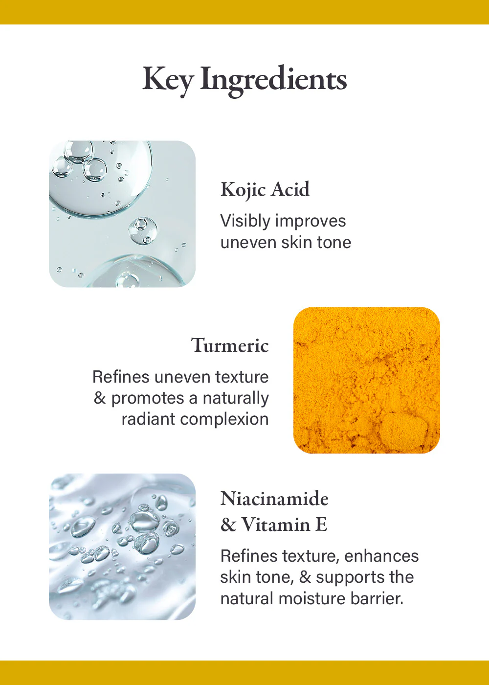 medicube Kojic Acid Turmeric Niacinamide Serum 30ml - Image 4
