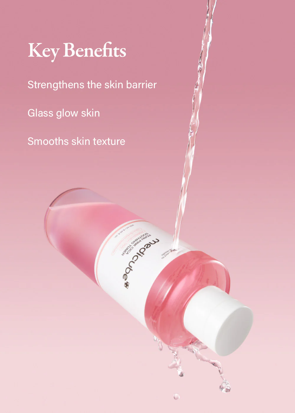 medicube PDRN Pink Cica Soothing Toner 250ml - Image 3