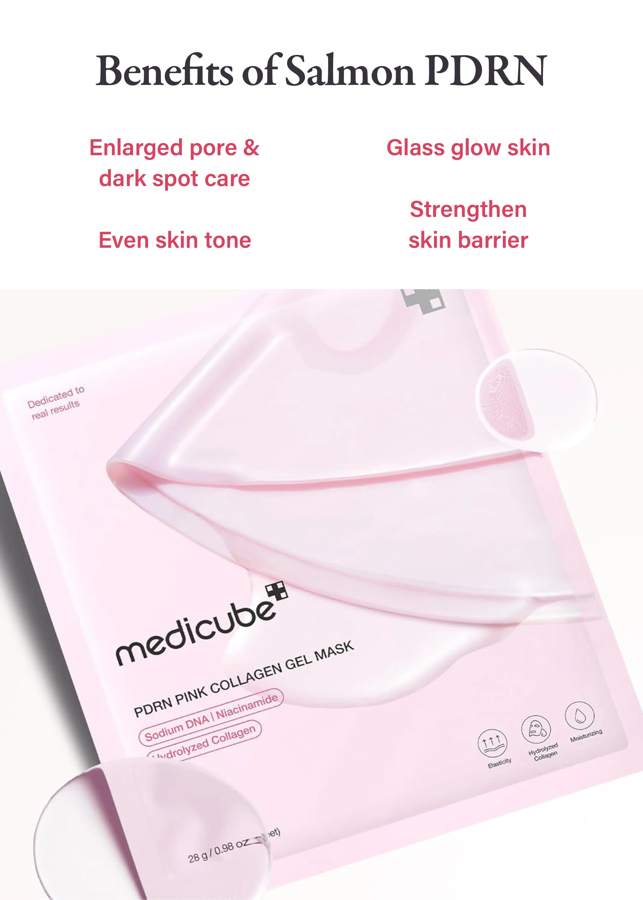 medicube PDRN Pink Collagen Gel Mask - Image 3