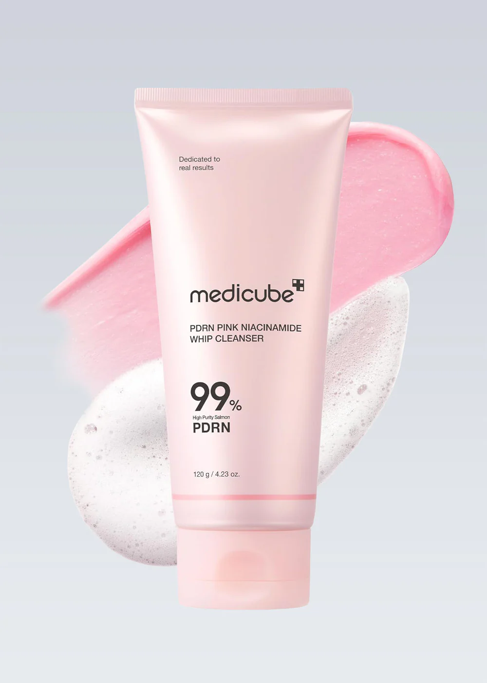 medicube PDRN Pink Niacinamide Whip Cleanser 120g