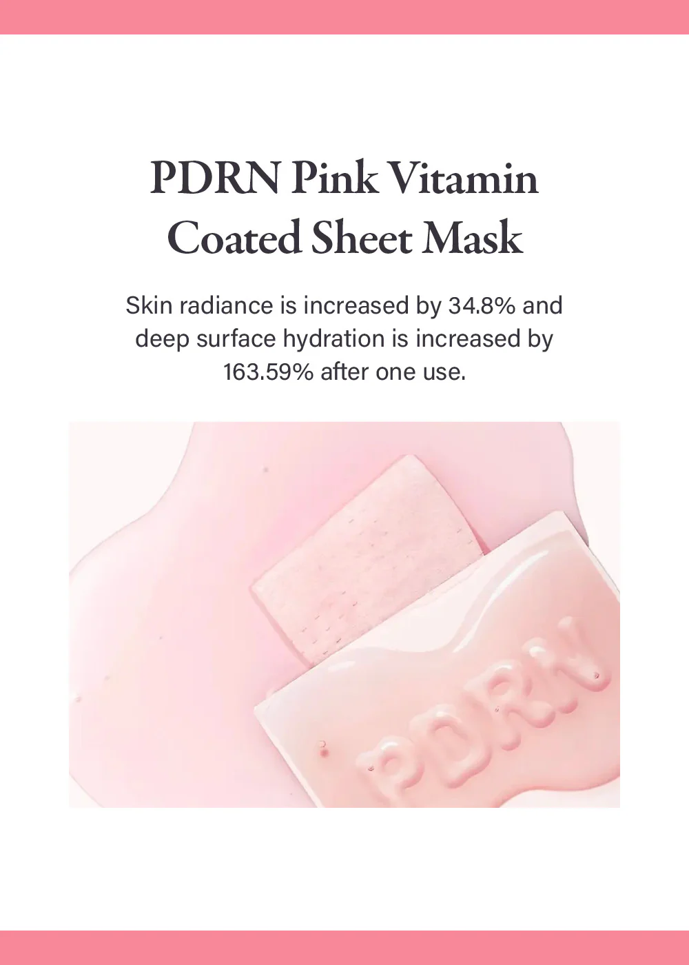 medicube PDRN Pink Vita Coating Mask (1 Mask) - Image 2