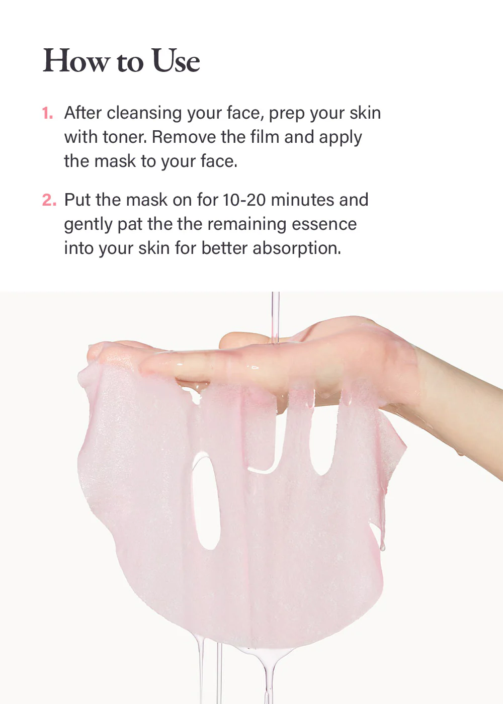 medicube PDRN Pink Vita Coating Mask (1 Mask) - Image 5