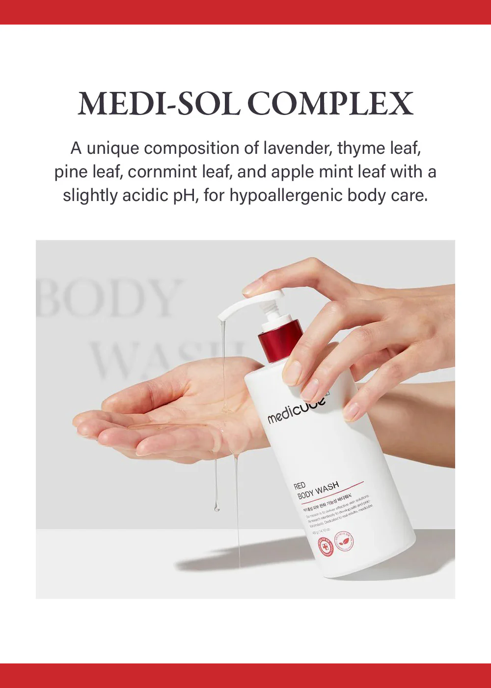 medicube Red Body Wash 400g - Image 4