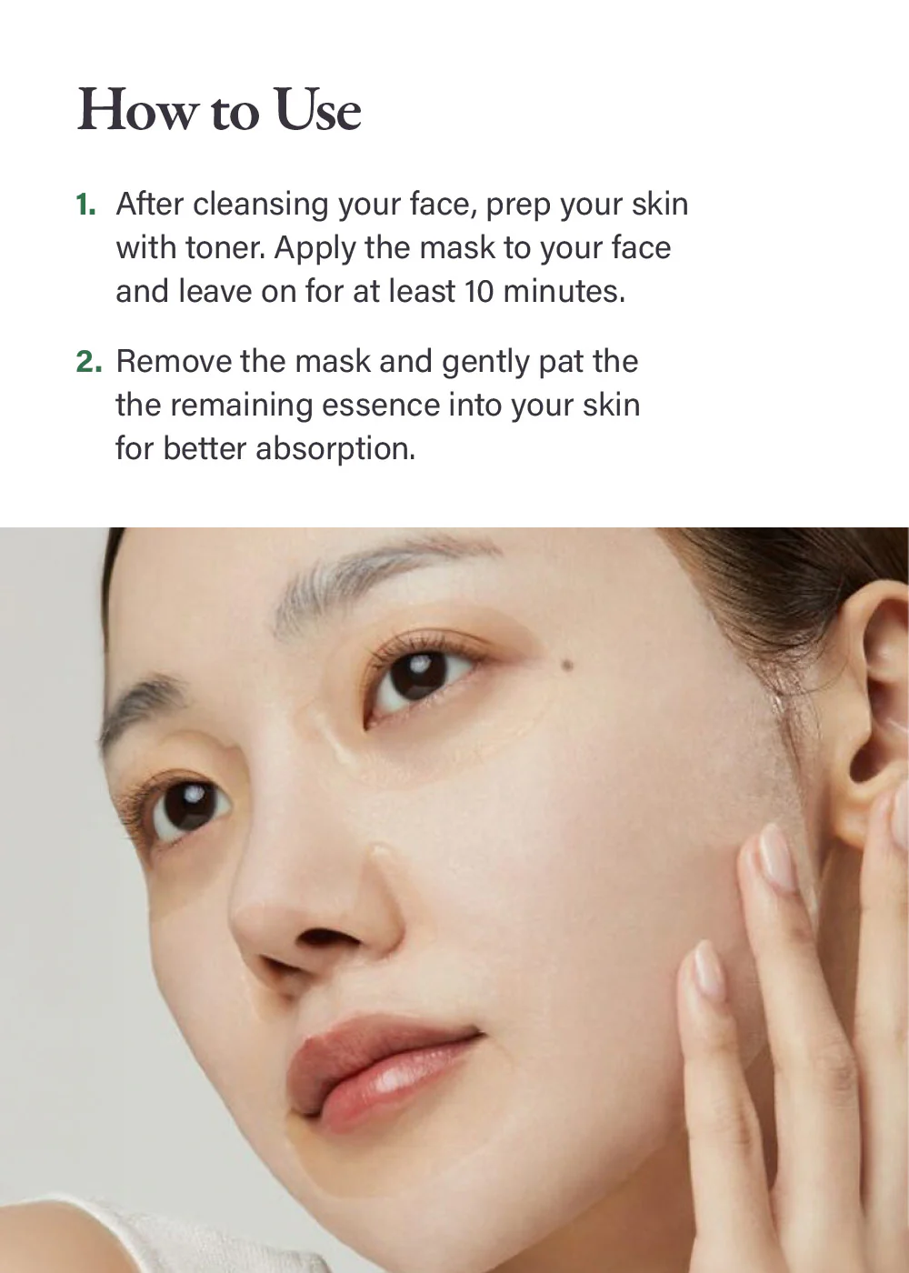medicube Super Cica Calming Mask (1 Sheet) - Image 5