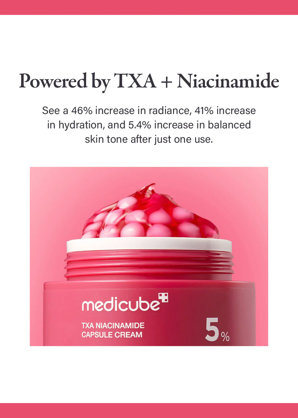 medicube TXA Niacinamide Capsule Cream 55g - Image 2