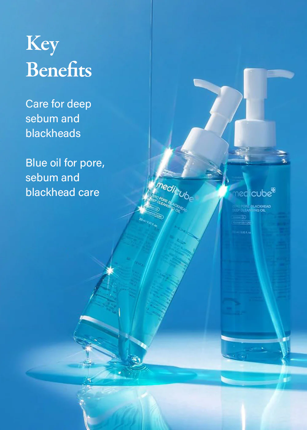 medicube Zero Pore Blackhead Deep Cleansing Oil 205ml - Image 3