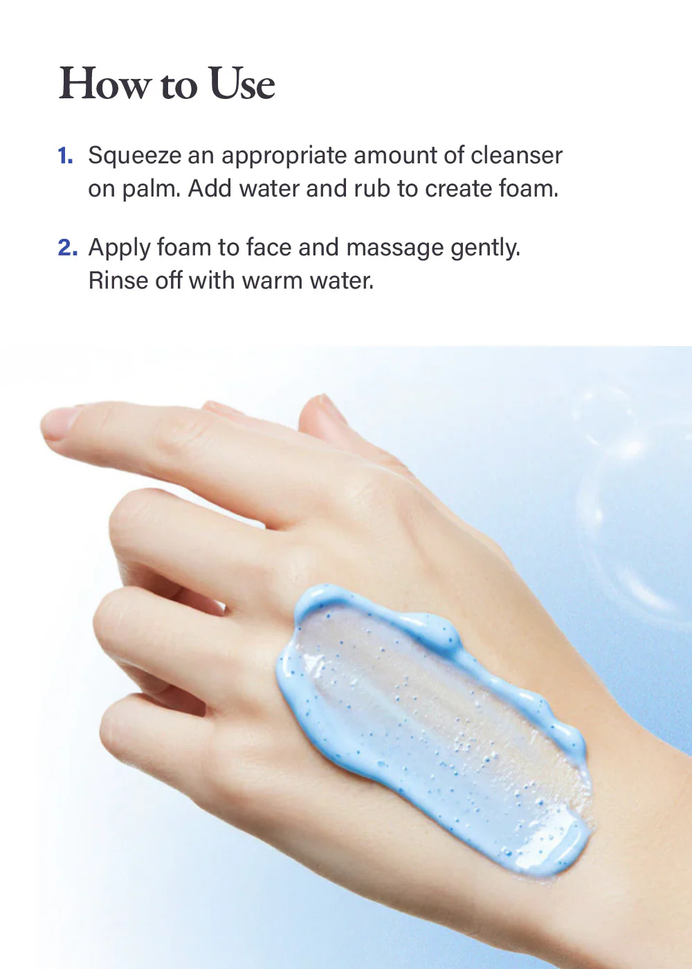 medicube Zero Pore Clear Capsule Cleansing Foam 120g - Image 5