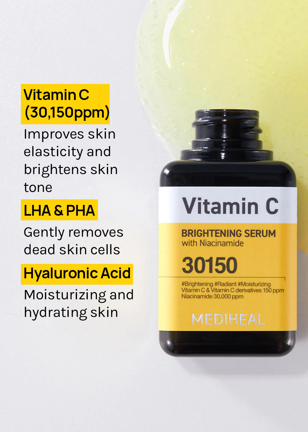 MEDIHEAL Vitamin C Brightening Serum 40ml - Image 3