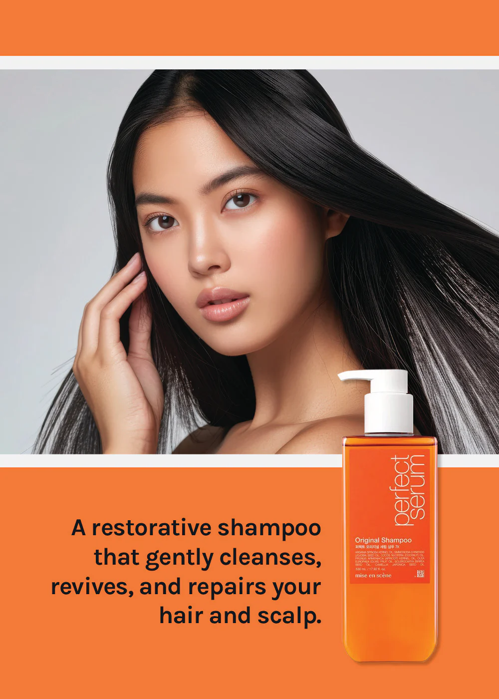 Mise-en-scene Perfect Serum Original Shampoo 680ml - Image 2
