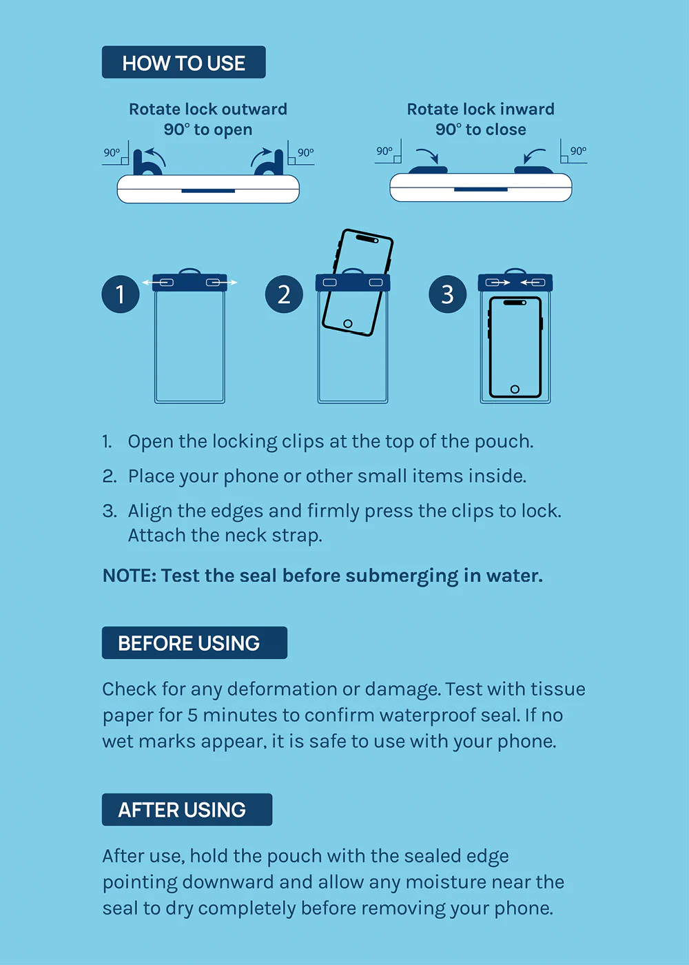 Miss A Adventure-Ready Waterproof Phone Pouch - Image 4