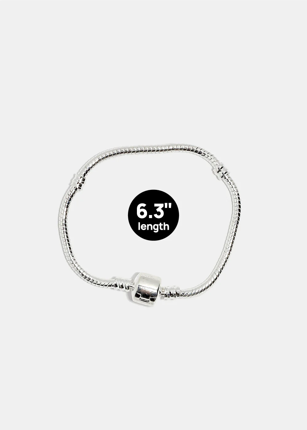 Miss A Bead Charm Bracelet - Plain Clasp - Image 4