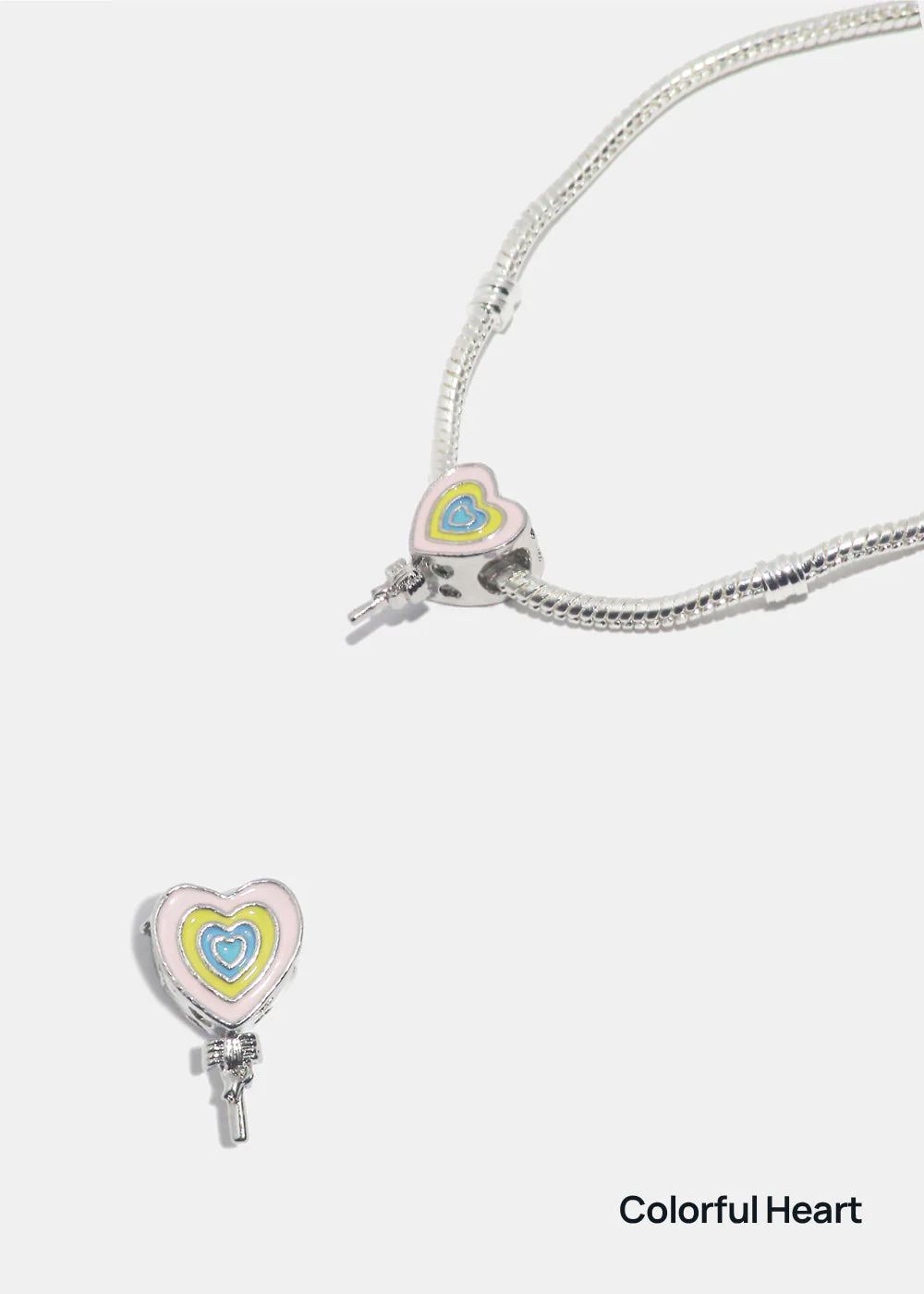 Miss A Bead Charm - Dangling Hearts - Image 5