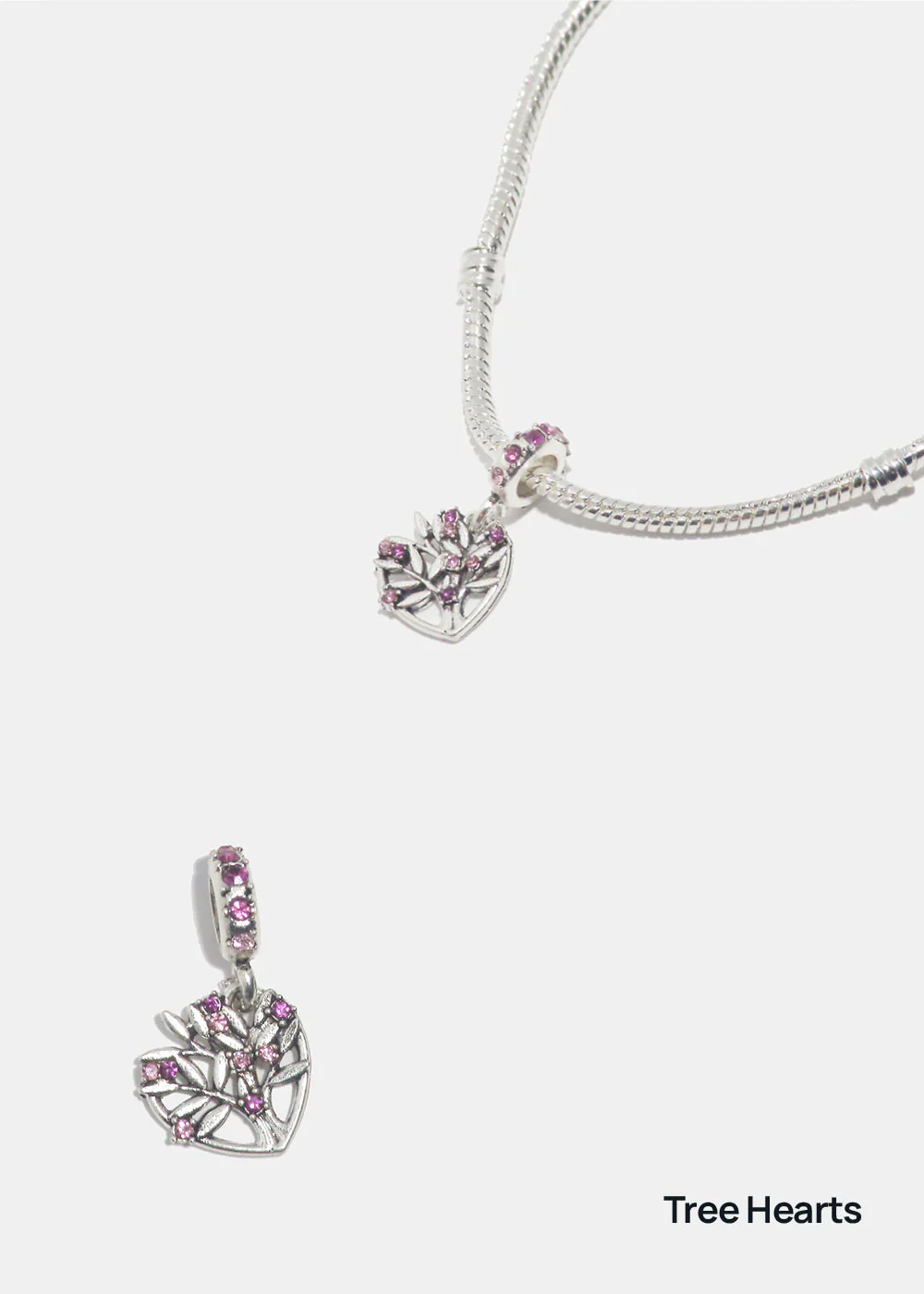 Miss A Bead Charm - Dangling Hearts - Image 6