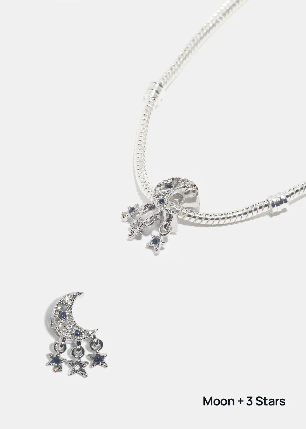 Miss A Bead Charm - Moon and Stars - Image 7