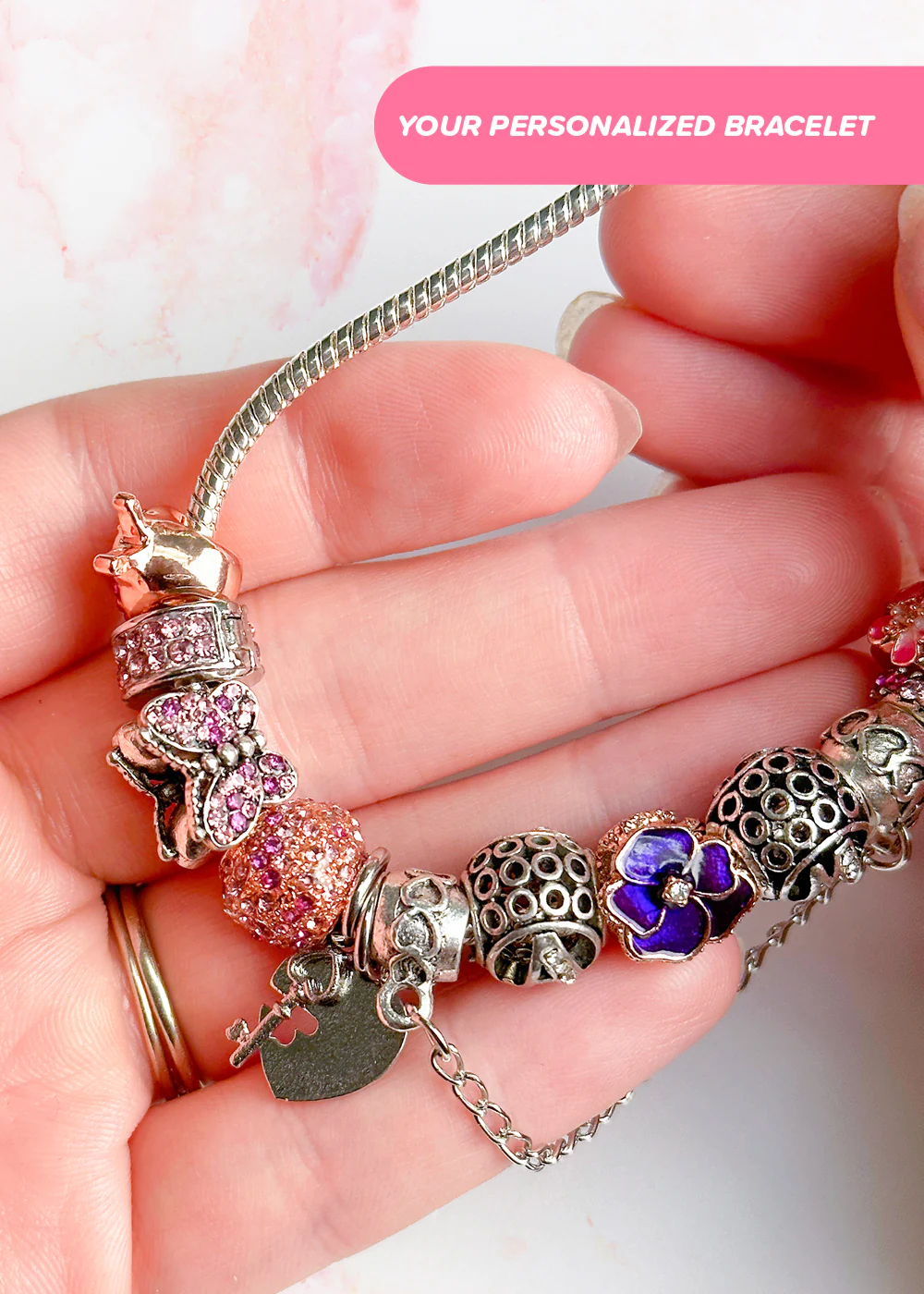 Miss A Bead Charm - Spacing Charm - Image 3