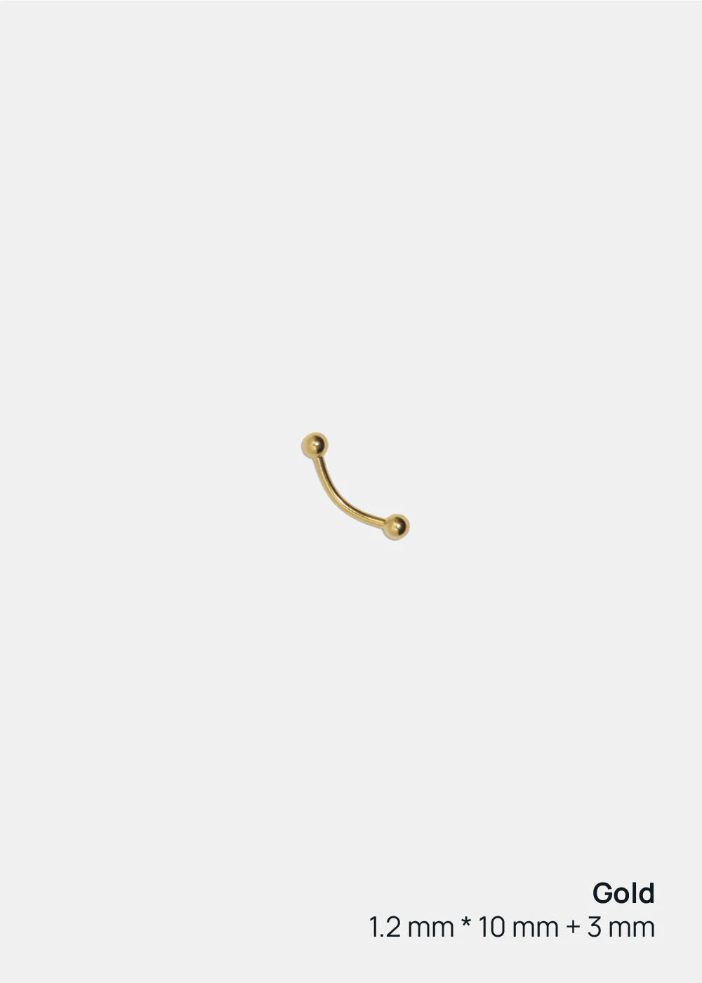 Miss A Body Jewelry - Curved Barbell - Image 4