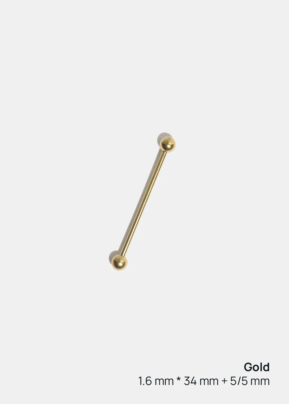 Miss A Body Jewelry - Industrial Bar Earring - Image 4