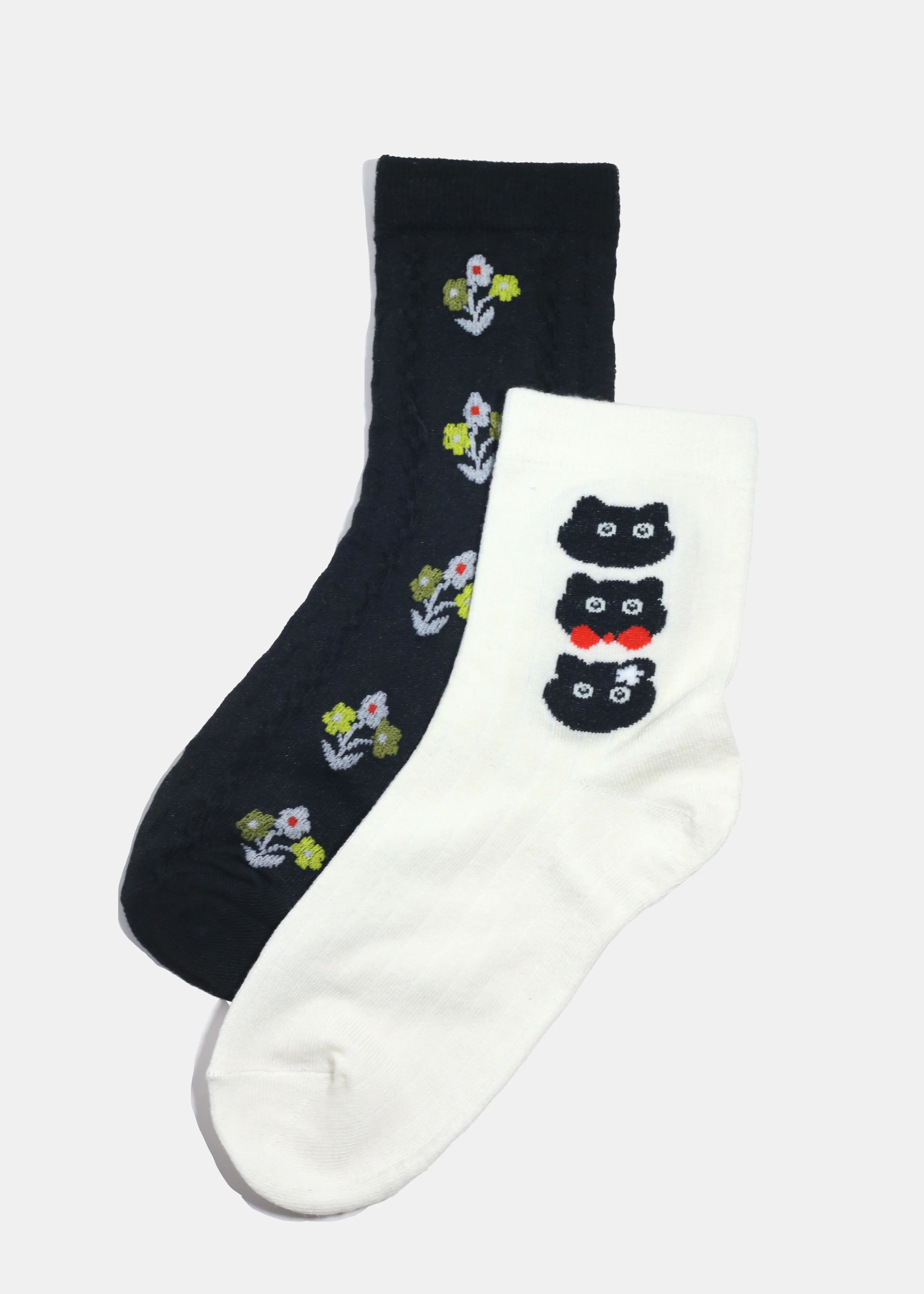 Miss A Crew Length Premium Socks