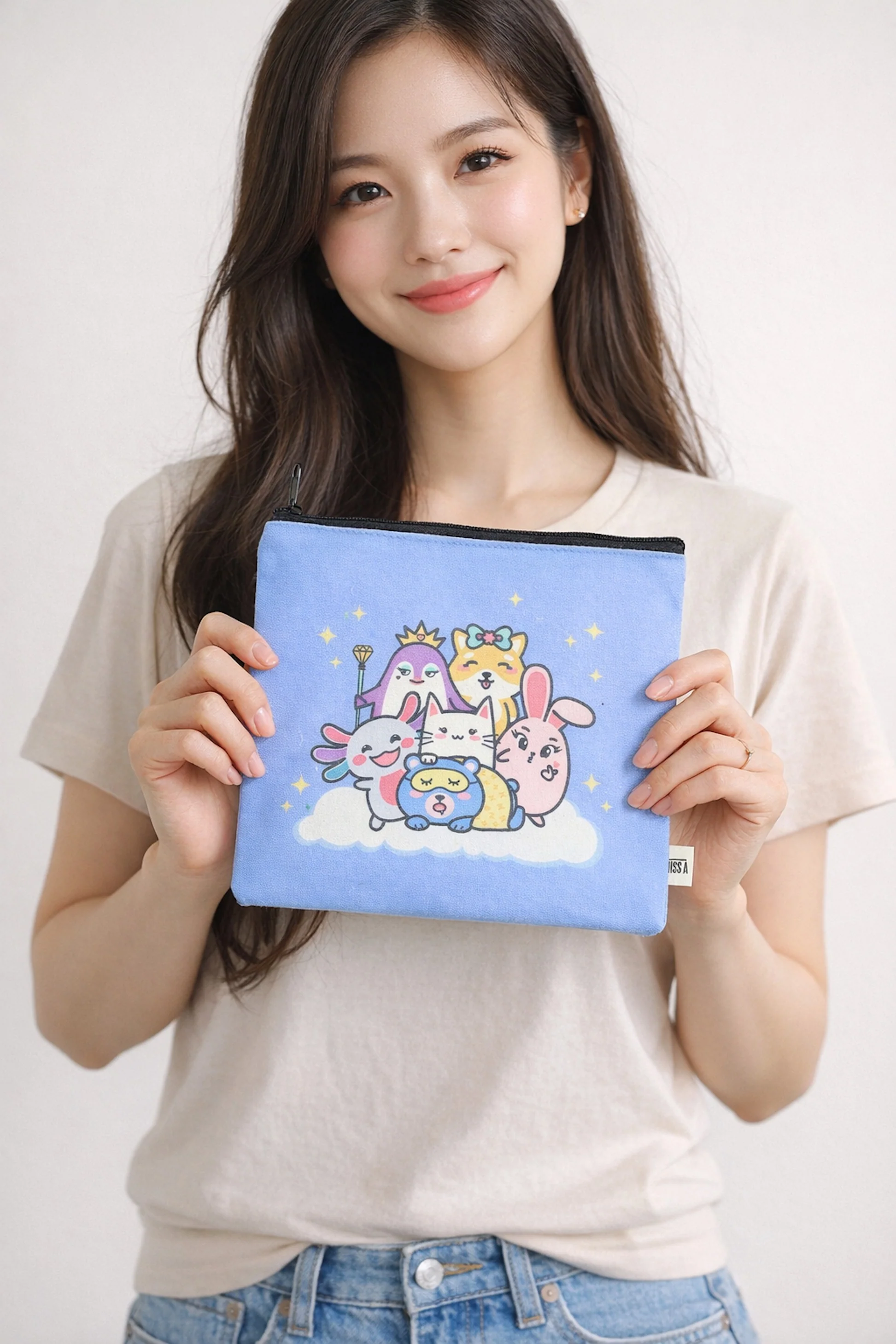 Miss A Friends Large Canvas Bag