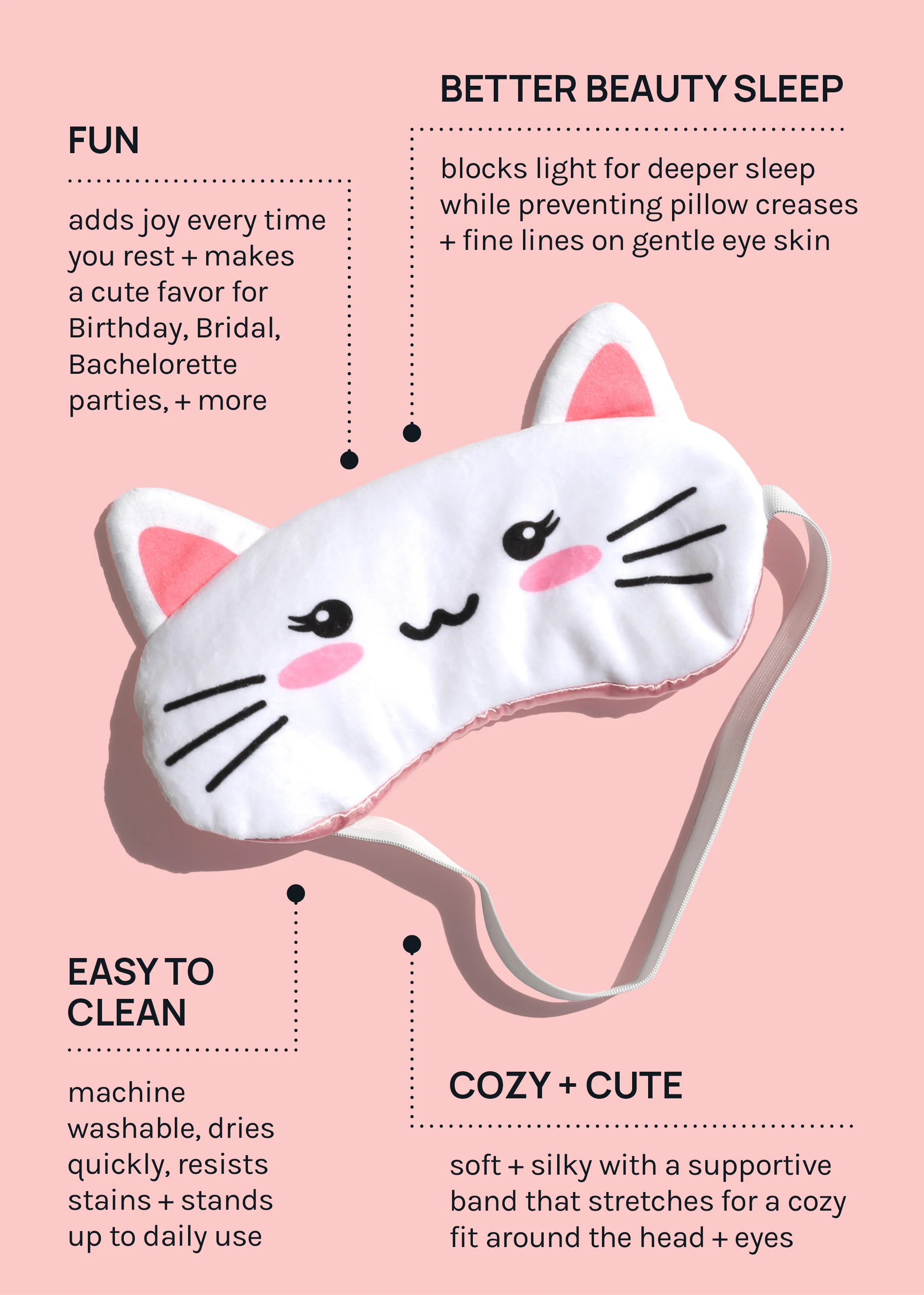 Miss A Friends Sleeping Mask - Image 3