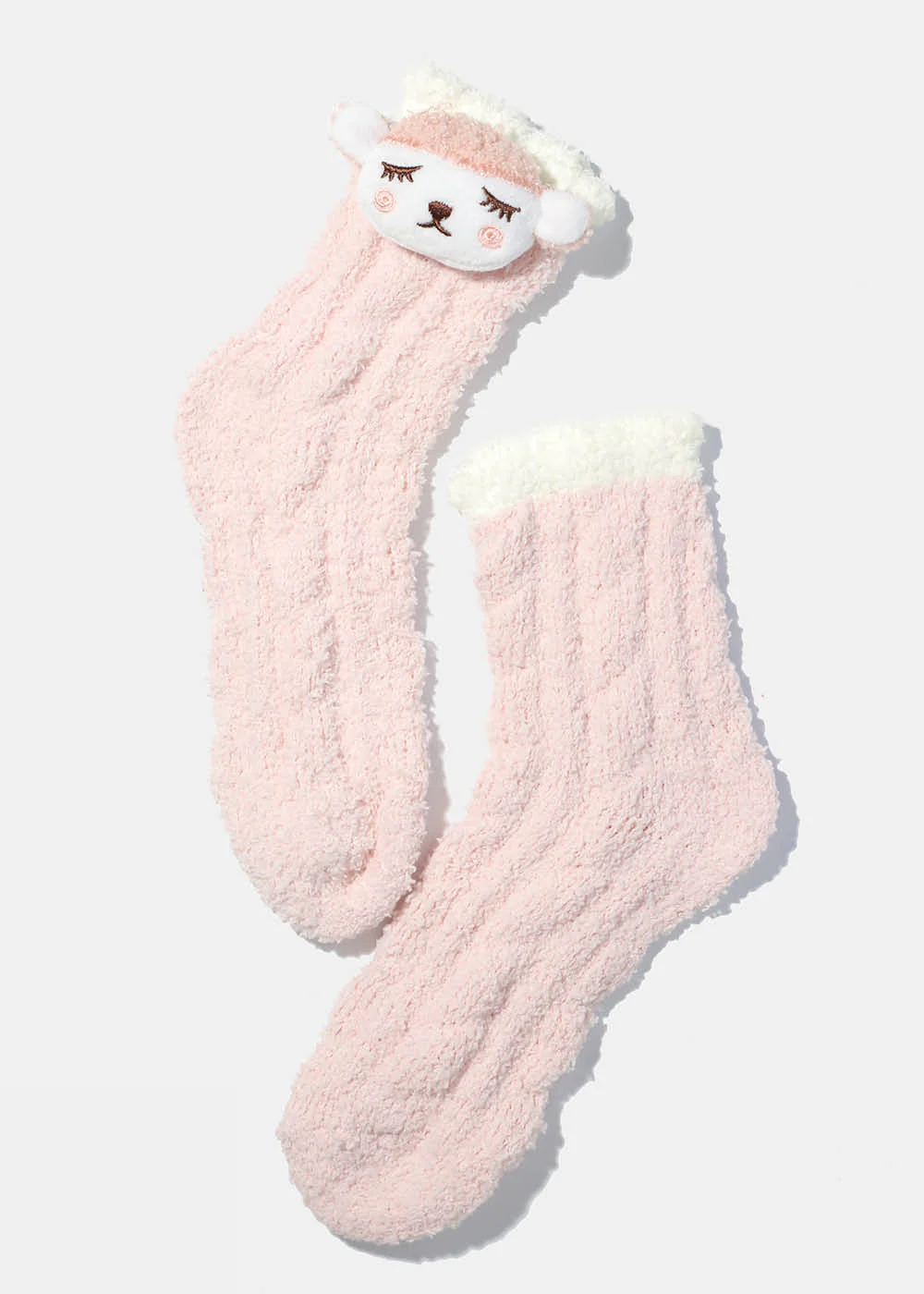 Miss A Icon Fuzzy Socks - Image 2