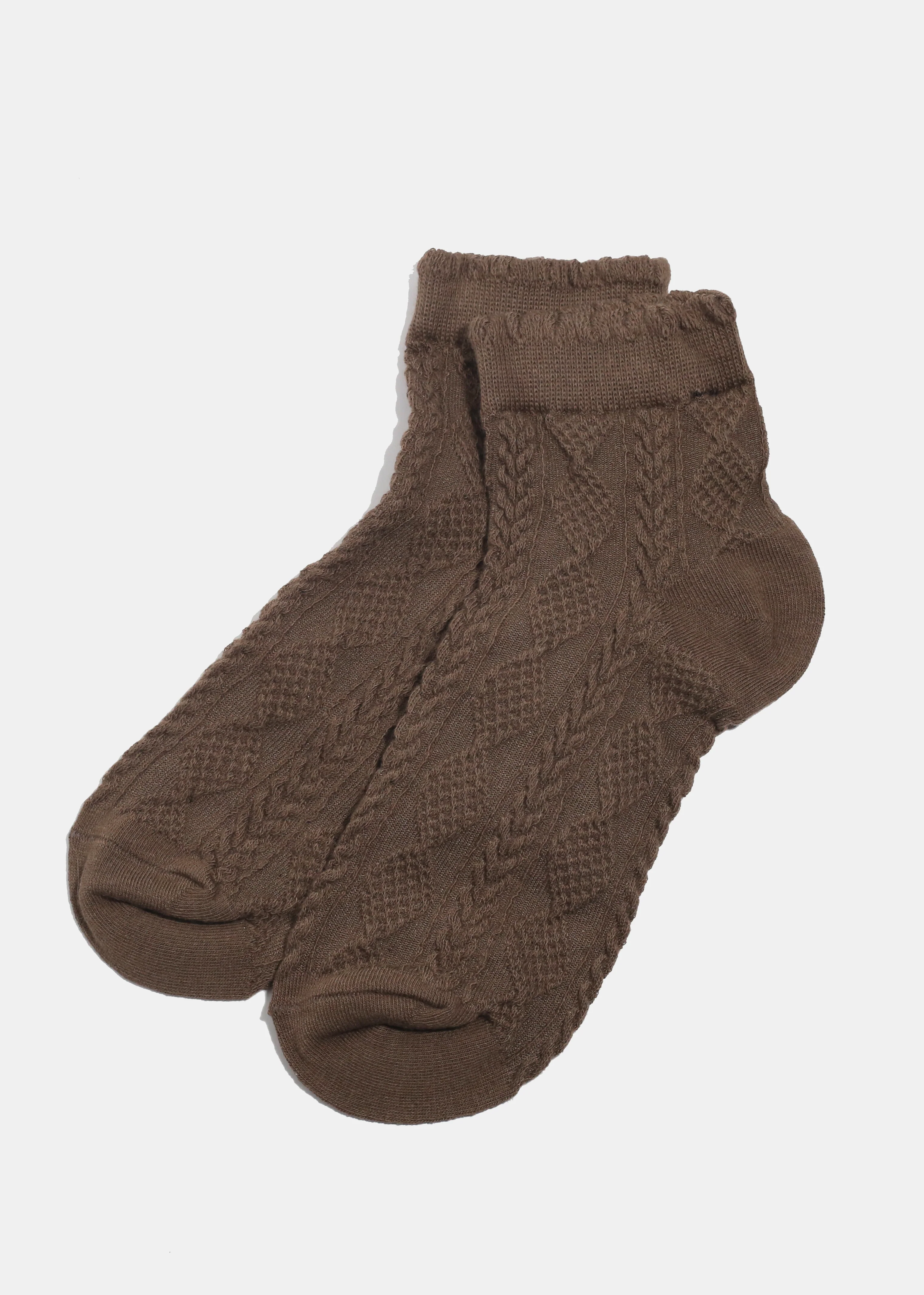 Miss A Knitted Ankle Length Premium Socks - Image 2