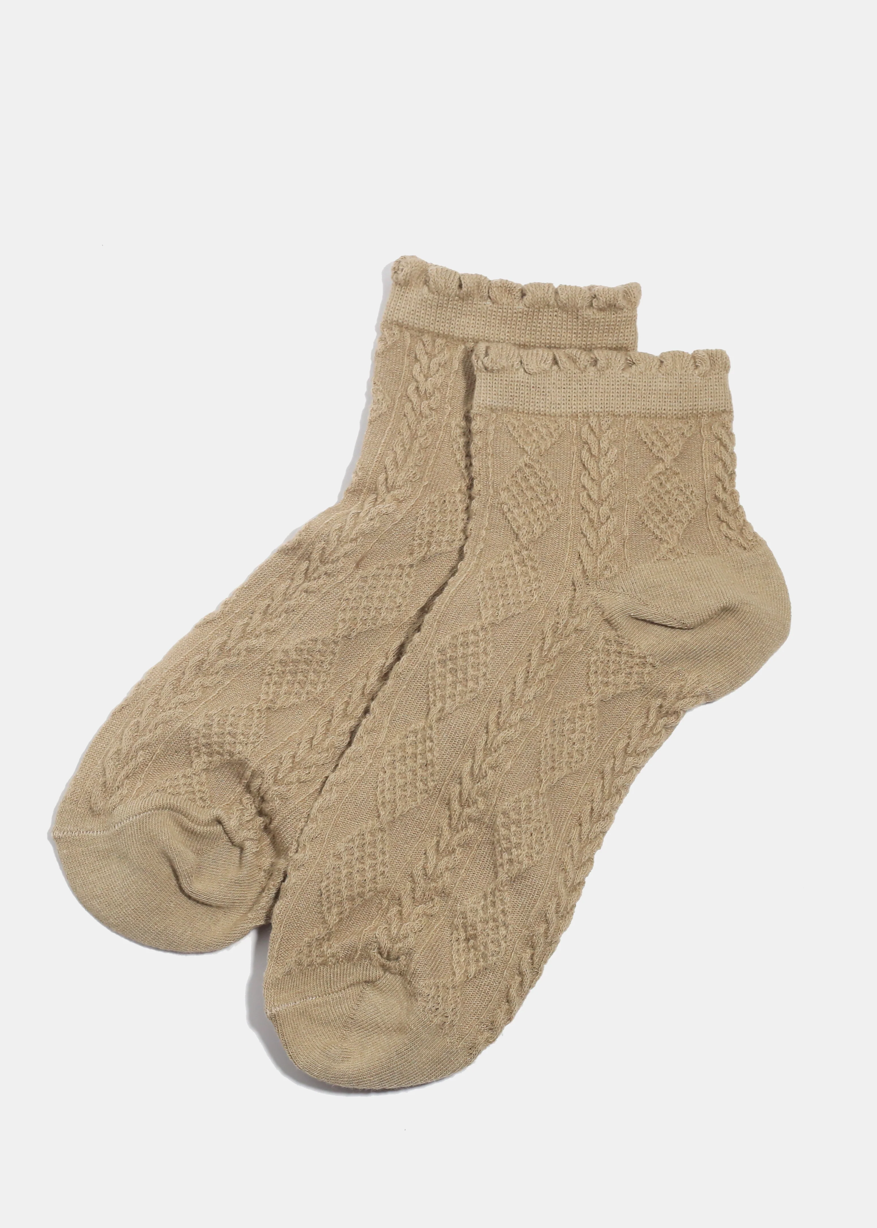 Miss A Knitted Ankle Length Premium Socks - Image 4
