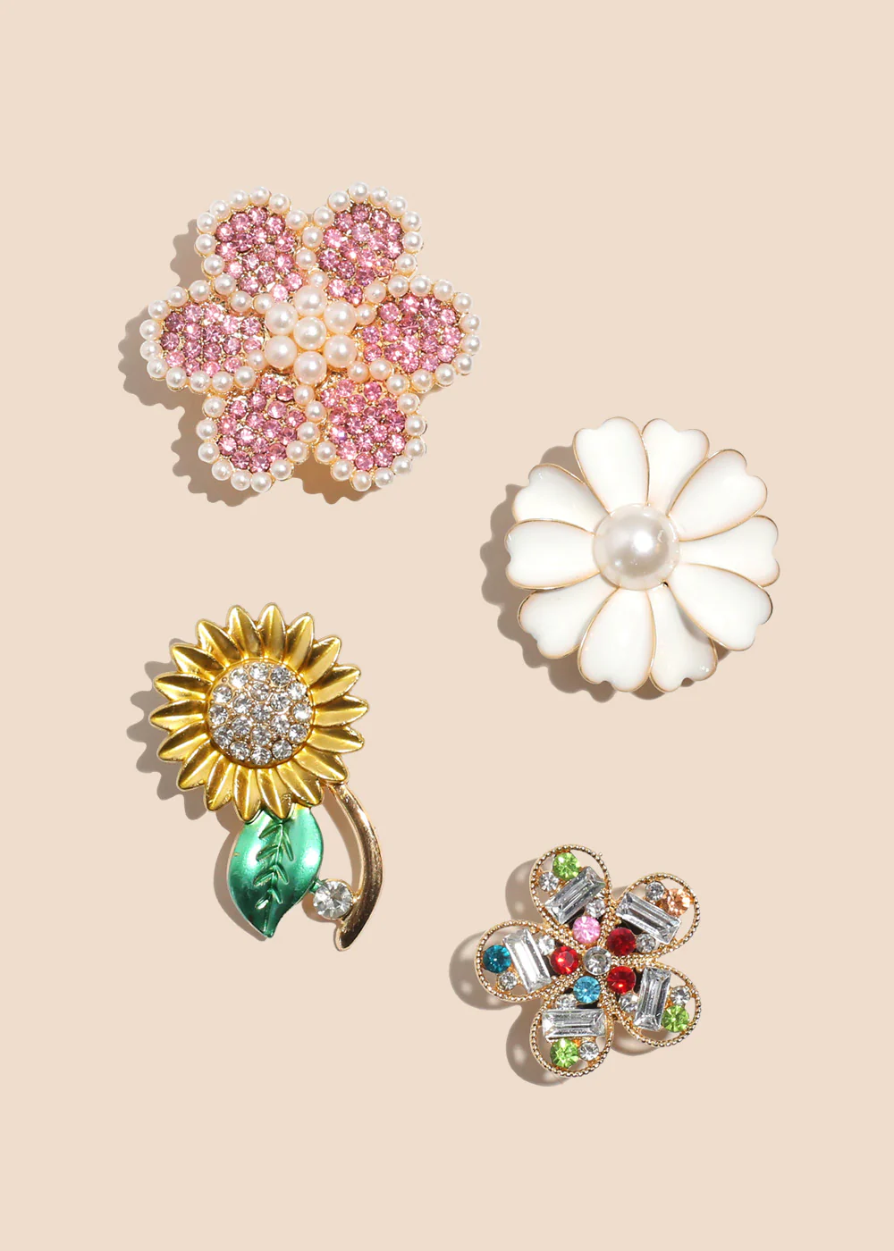 Miss A Luxe Decorative Charm – Flowers