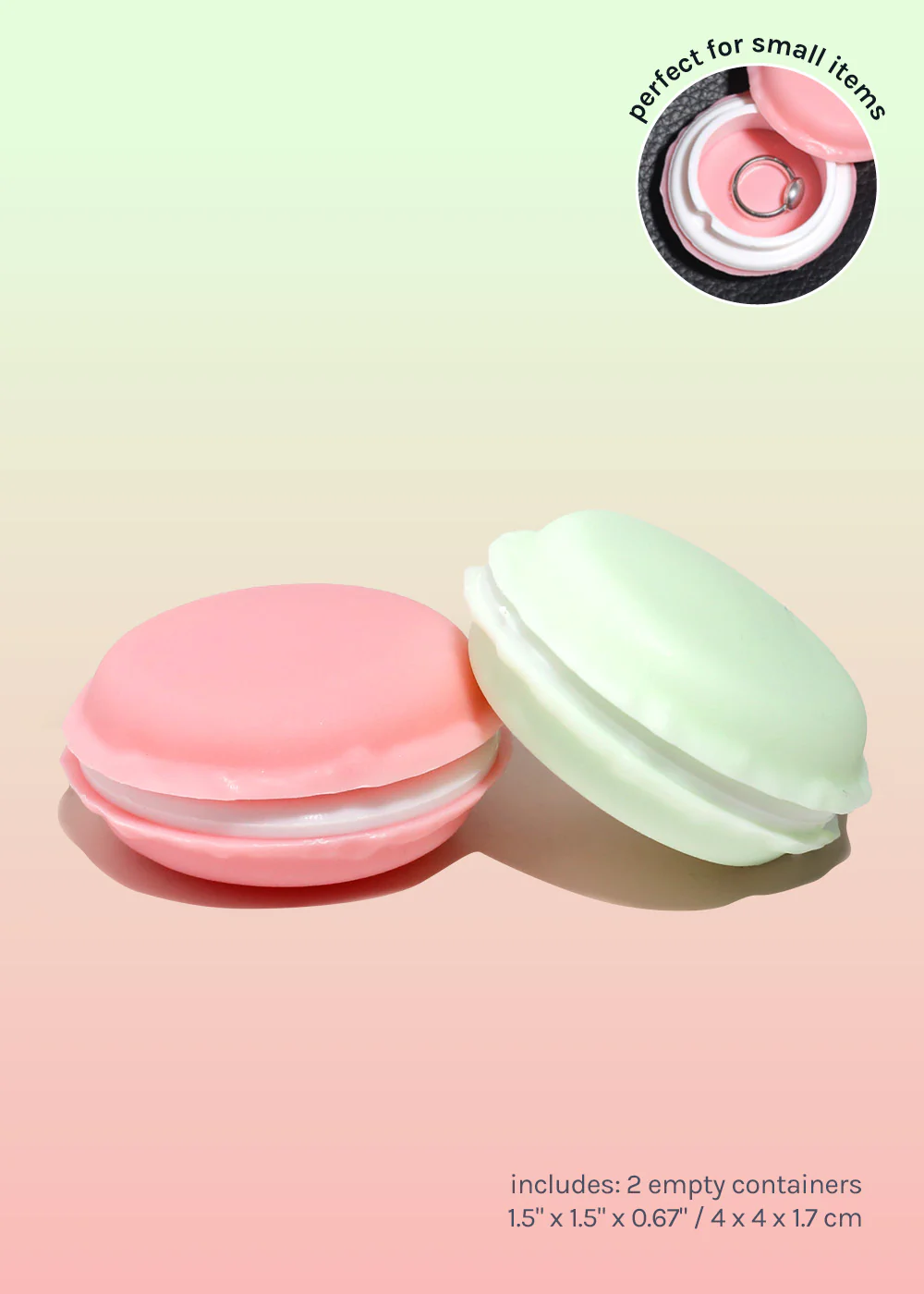 Miss A Mini Macaron-Shaped Storage Pods